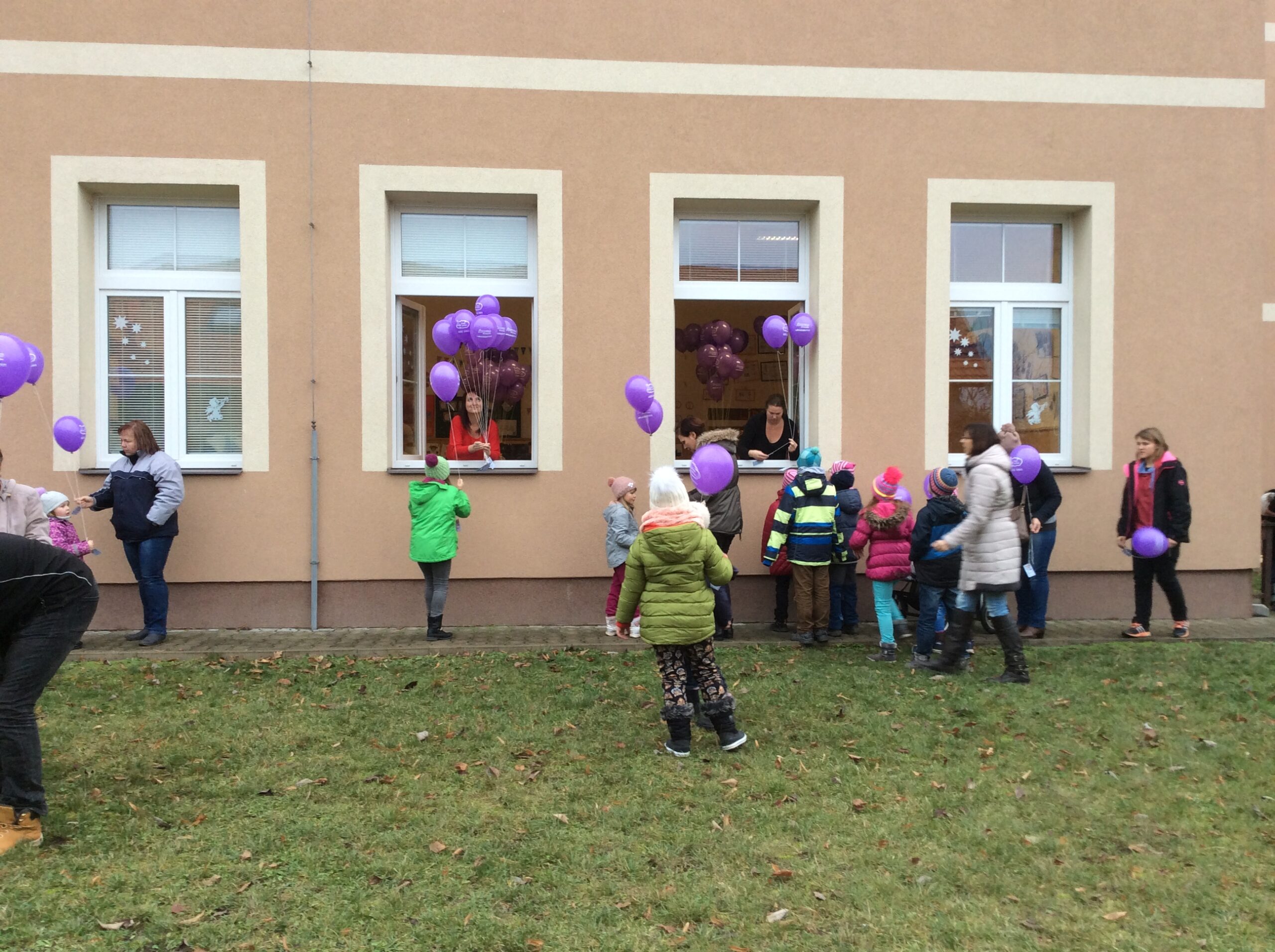 Pouštění balónků Ježíškovi 2016