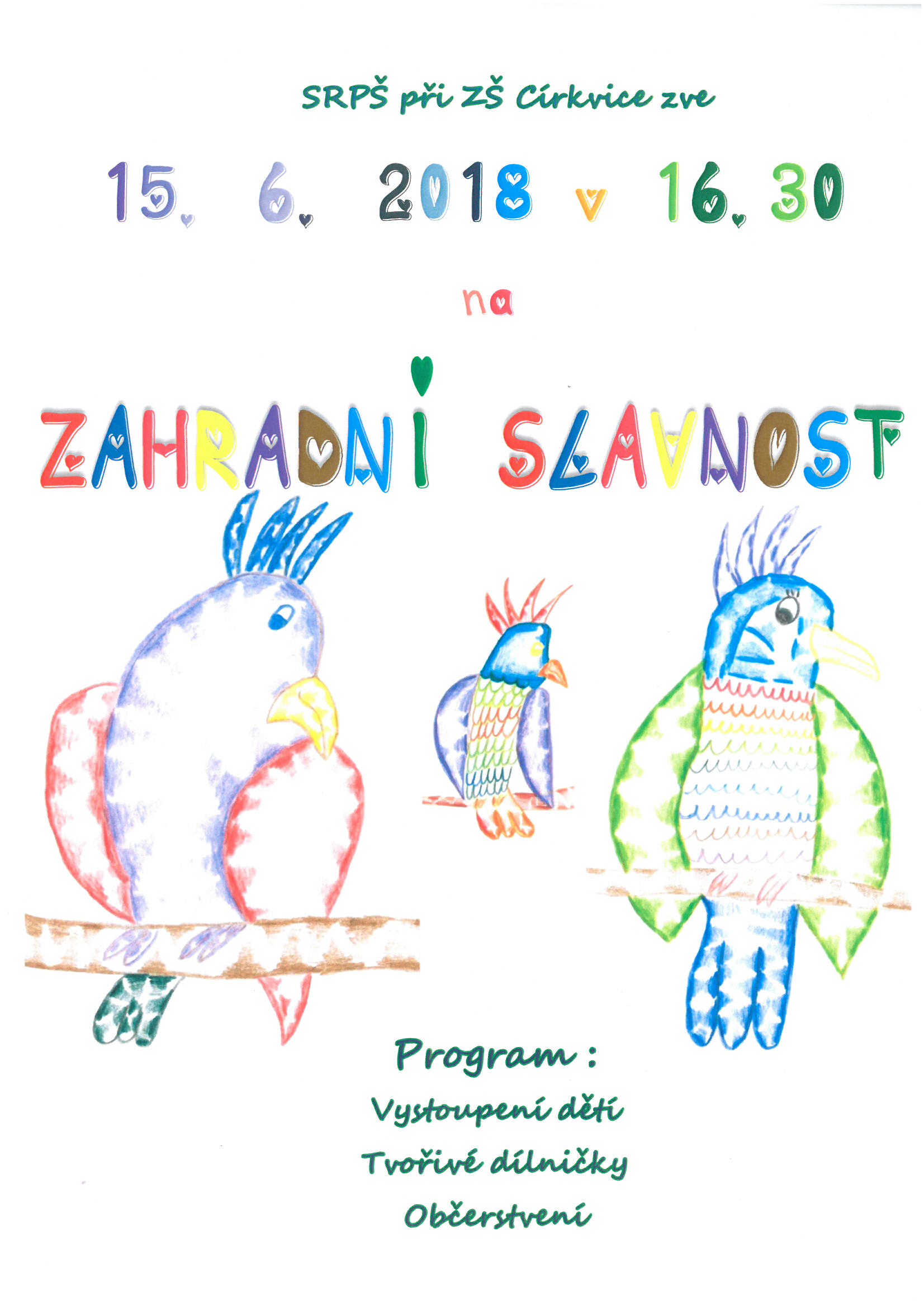 Zahradní slavnost 2018 – video
