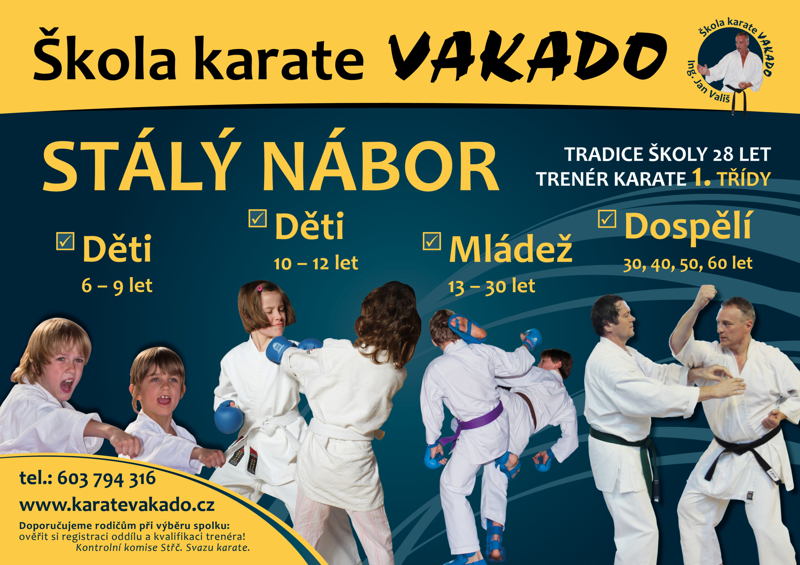 Nabídka karate