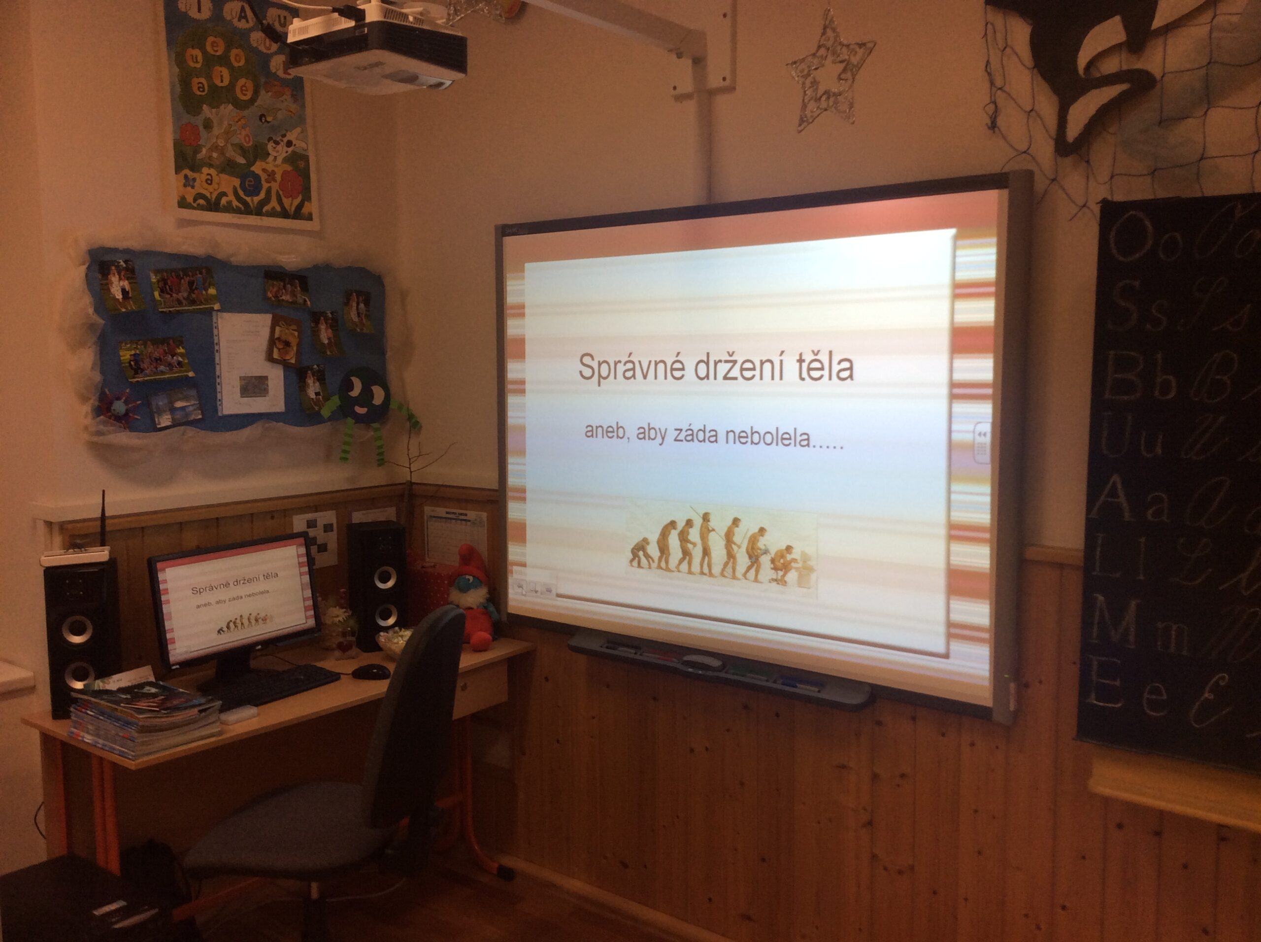 Správné držení těla – odborné setkání s Mgr. Lenkou Haspeklovou