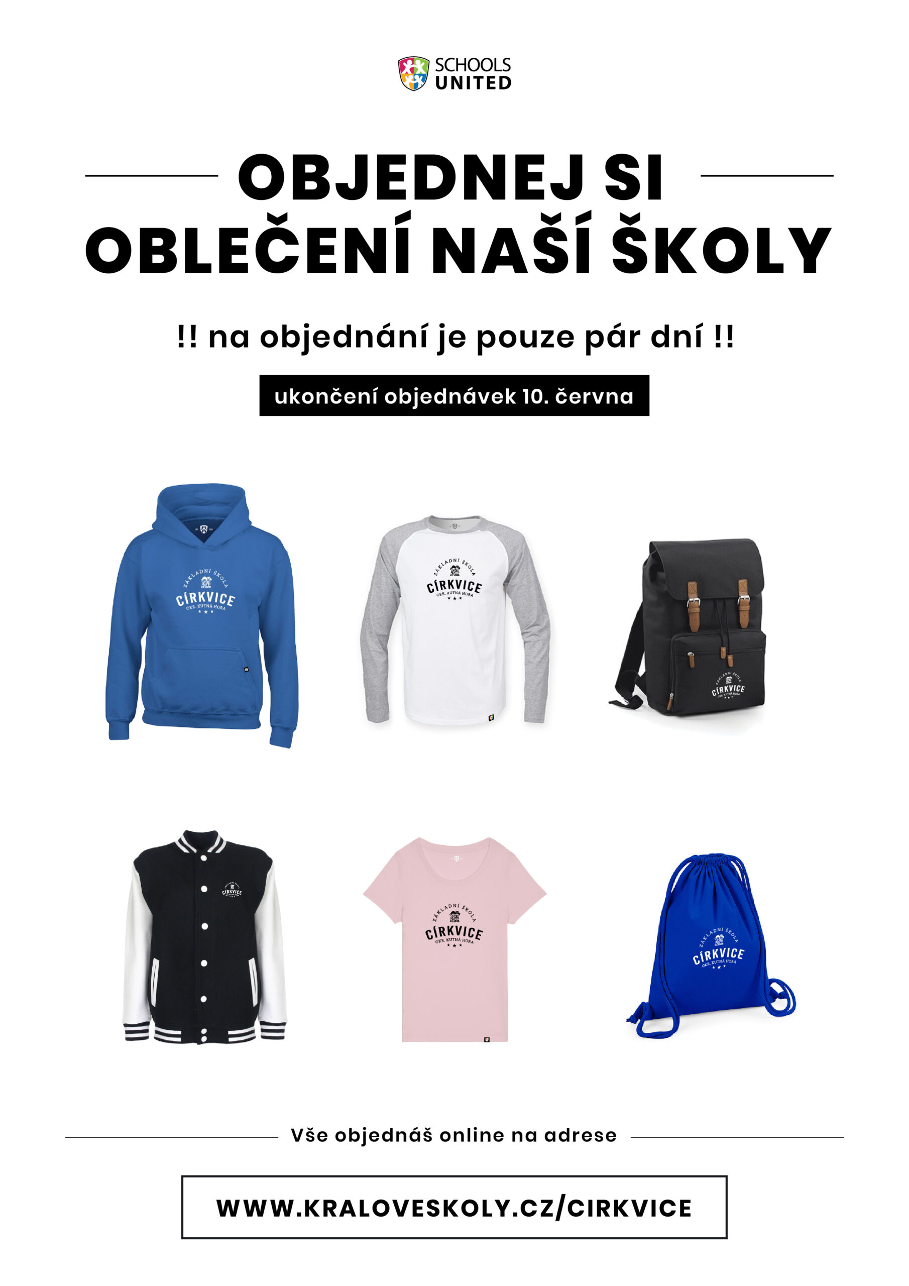 Školní kolekce – eshop do 10. 6. 2021
