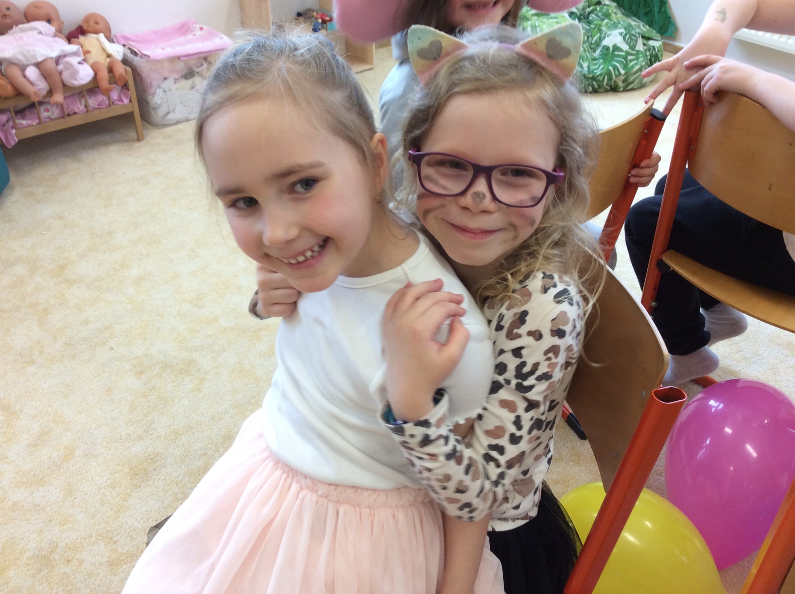 Karneval ve družině – 1.a 2.oddělení