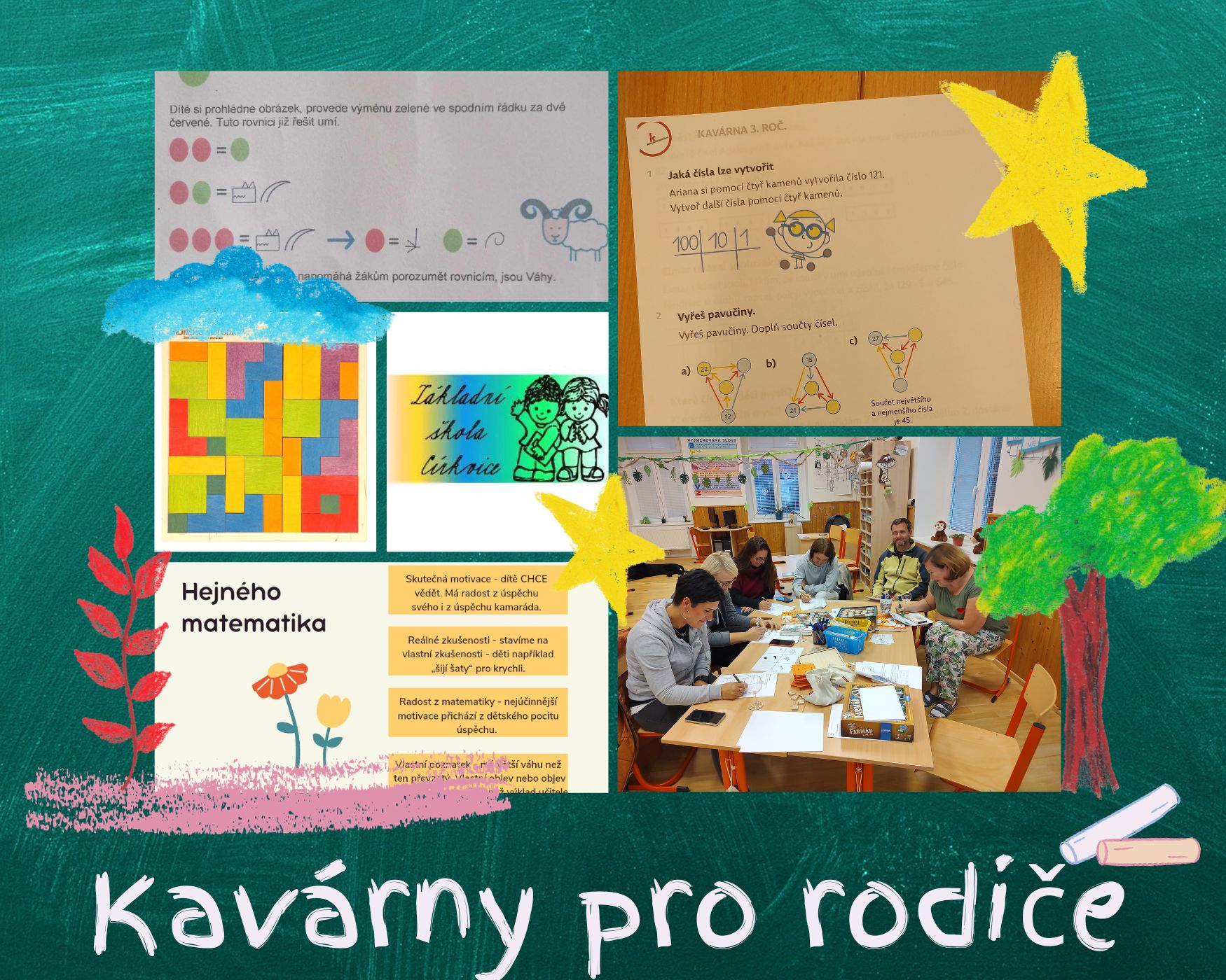 Kavárna pro rodiče k metodám ve 2. a 3. ročníku