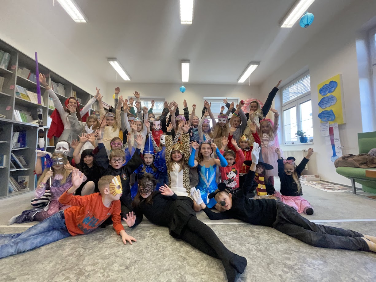 Karneval ve družině – 1. a 2. oddělení