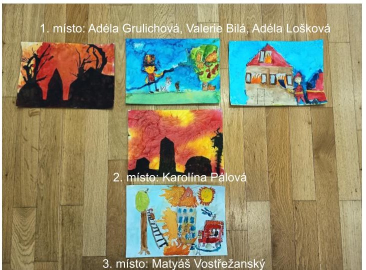 Tradiční výtvarná a literární soutěž 🎨✍️ Požární ochrana očima dětí 🔥